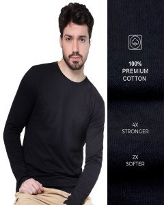 Black Full Sleeve T-shirt
